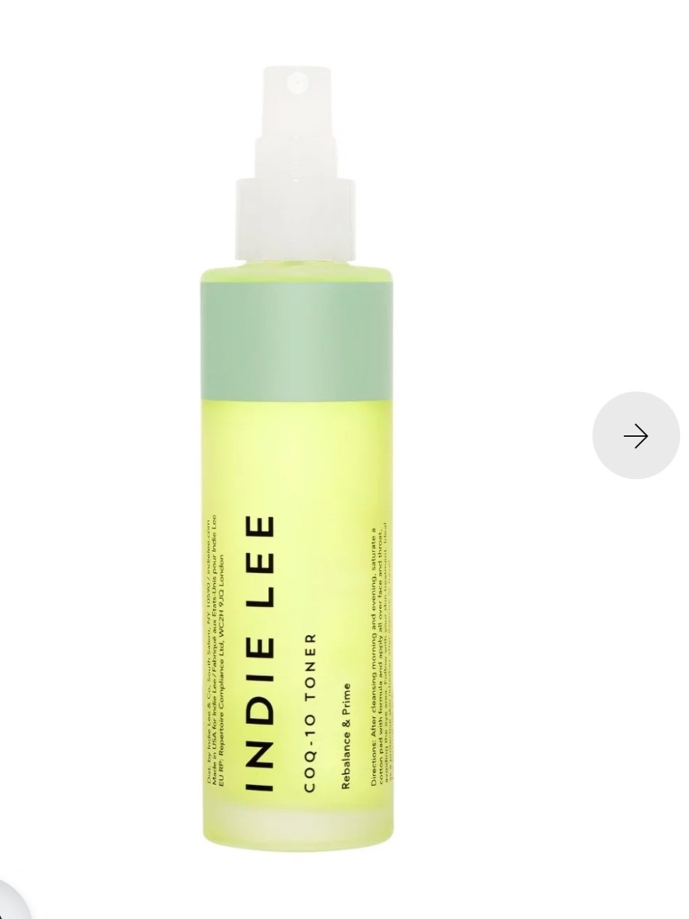 🆕 Indie Lee COQ-10 Toner 125ml